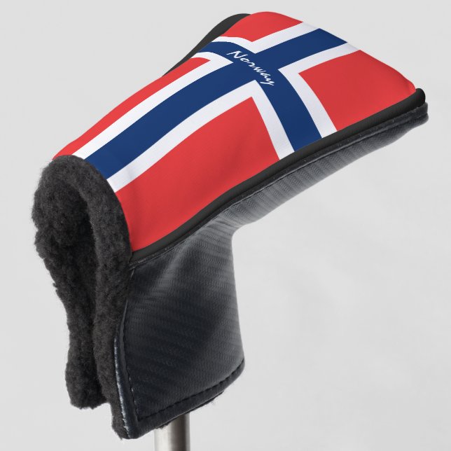 Golf Norway & Norwegian Flag / Golf Clubs Covers (3/4 Front)