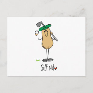 Golf Nut T-shirts and Gifts Postcard