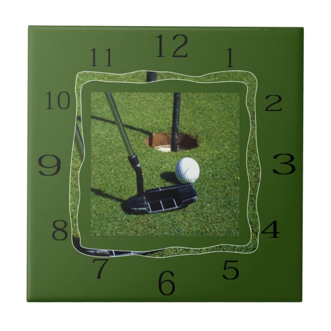 Golf Oclock Time, Tile (Front)
