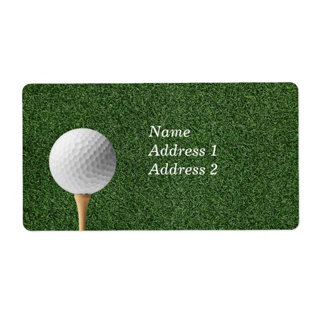 Golf on green grass (Front)