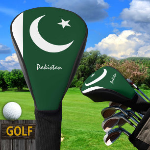 Golf Pakistan & Pakistan Flag / Golf Clubs Covers