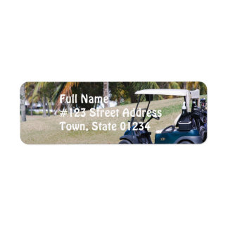 Golf Panier Étiquette