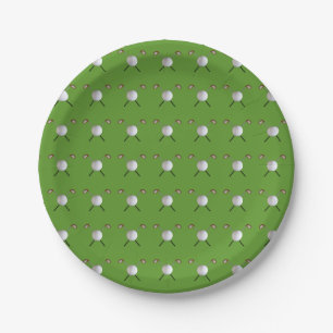 Golf Paper Plates