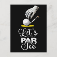 Golf par tee golfer party save the date