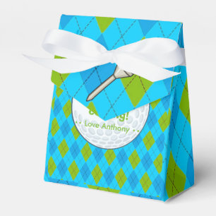 Golf Party Favor Box