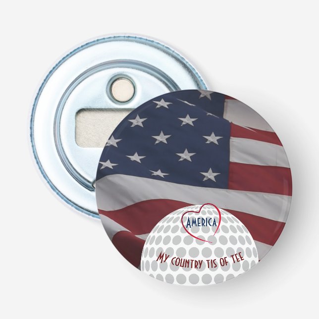 Golf Party Fun  Bottle Opener (Front)