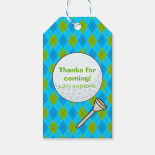 Golf Party Gift Tags