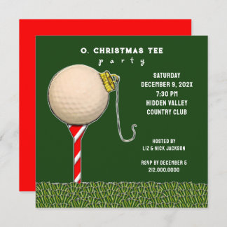 Golf Party Invitations