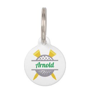 Golf Personalized Pet Tag