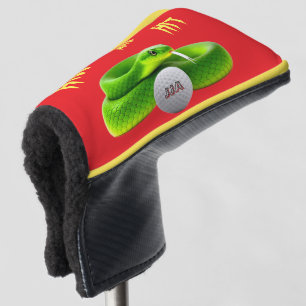 Golf personalized -snake- Gifts Head Cover
