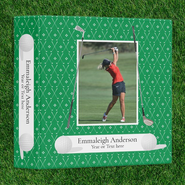 Golf Photo Classeur vert (Créateur téléchargé)