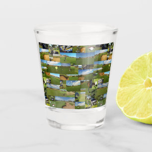 Golf, Photo Collarge, Shot Glass