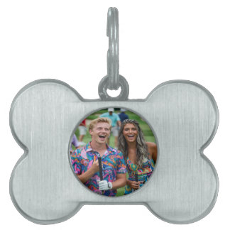 Golf Photo Customize Personalize Pet ID Tag