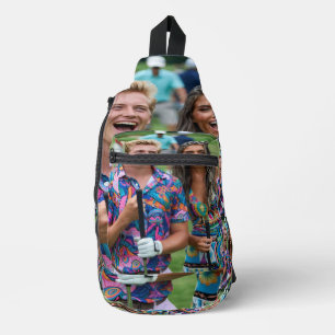 Golf Photo Customize Personalize Sling Bag