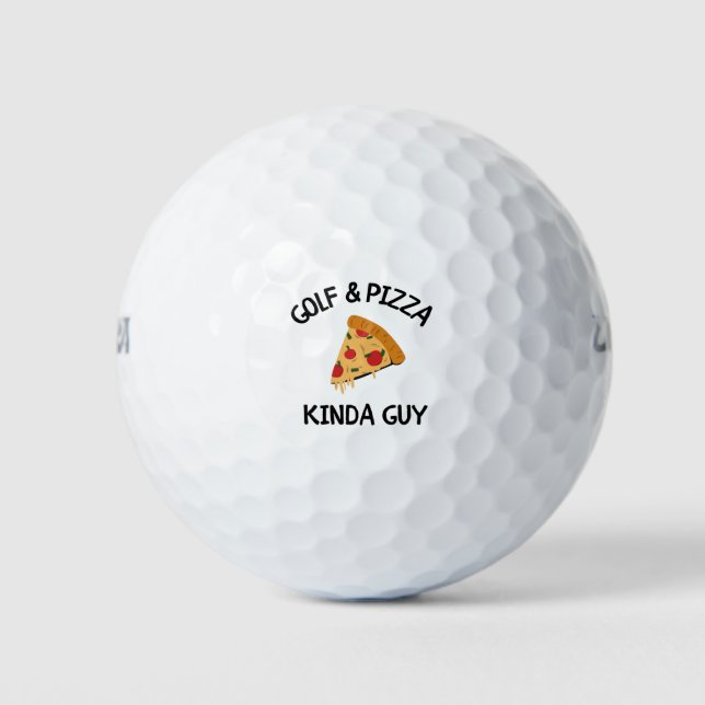 Golf & pizza kinda guy balls (Front)
