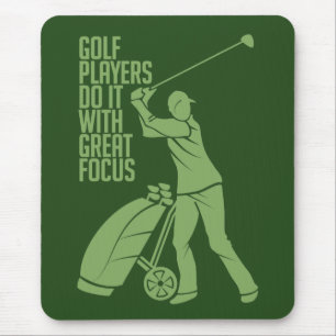 GOLF PLAYER custom mousepad