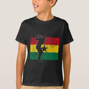 Golf Player Golfer Ghanaian Flag Ghana T-Shirt