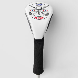 Golf Player Monogram Golf Head Cover