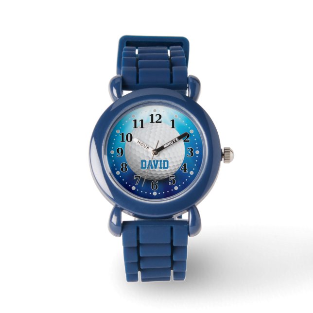 Golf Player | Personalizable Watch (Front)