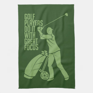 GOLF PLAYER serviette personnalisée