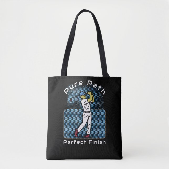 golf player tote bag (Front)
