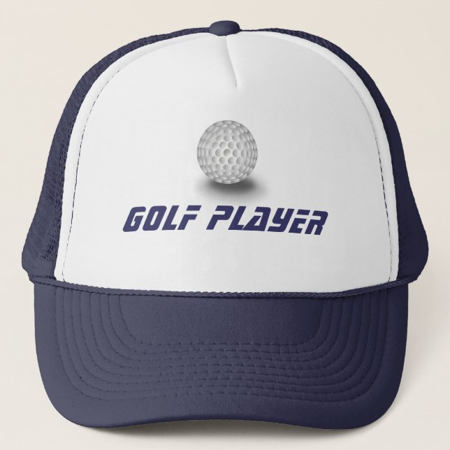 Golf player trucker hat (Front)