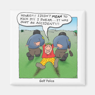 Golf Police Magnet
