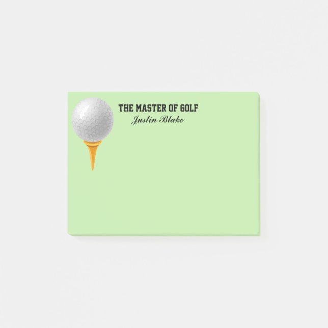Golf Post it Notes (Front)