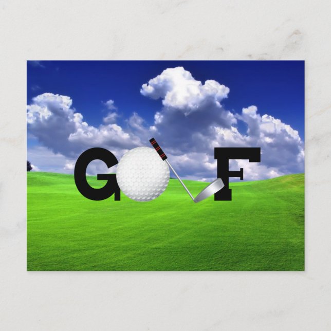 Golf Postcard (Front)