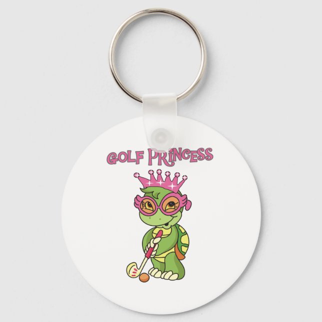Golf Princess Keychain (Front)