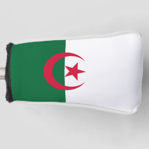 Golf Putter Cover with Flag of Algeria