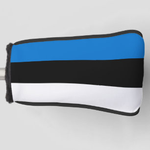 Golf Putter Cover with Flag of Estonia