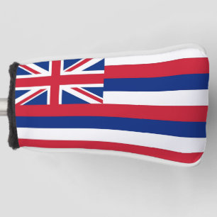 Golf Putter Cover with Flag of Hawaii, USA