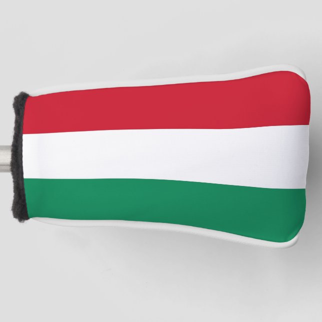 Golf Putter Cover with Flag of Hungary (Front)