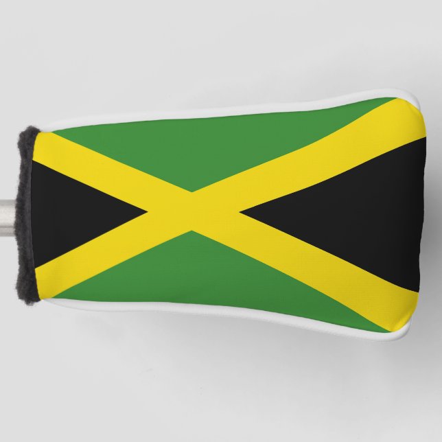 Golf Putter Cover with Flag of Jamaica (Front)