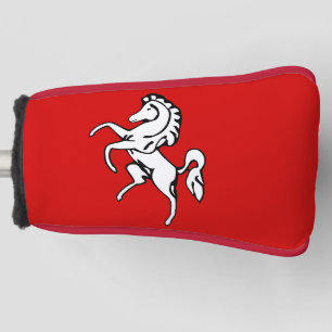 Golf Putter Cover with Flag of Kent, England