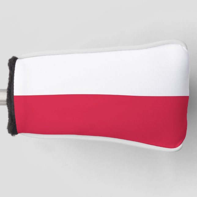 Golf Putter Cover with Flag of Poland (Front)