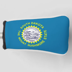 Golf Putter Cover with Flag of South Dakota, USA