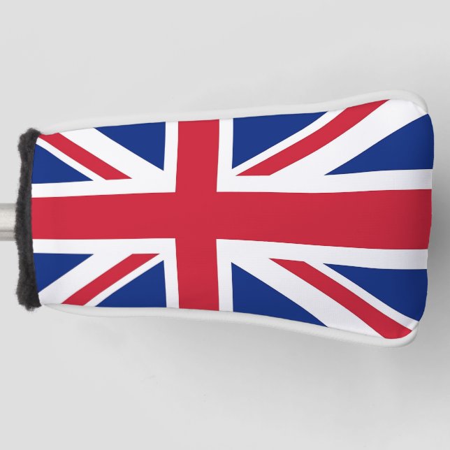 Golf Putter Cover with Flag of United Kingdom (Front)