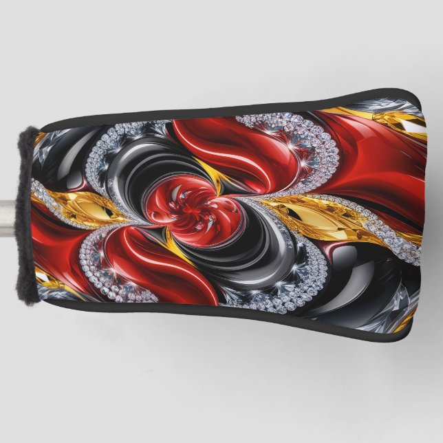Golf Putter Cover with German Colours Design (Front)