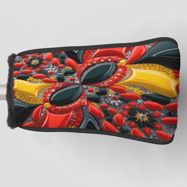 Golf Putter Cover with Germany Colours Design (Front)