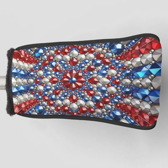 Golf Putter Cover with Netherlands Colours Design (Front)