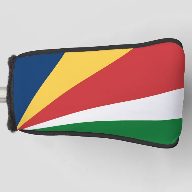 Golf Putter Cover with Seychelles Colours Design (Front)