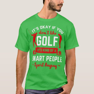Golf Putter Golfer Bogey Golfing Birdie Eagle Par T-Shirt