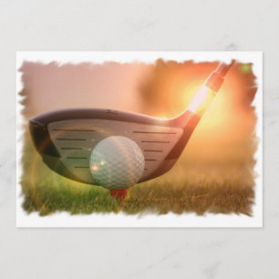 Golf Putter Invitation