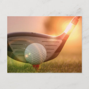 Golf Putter Postcard