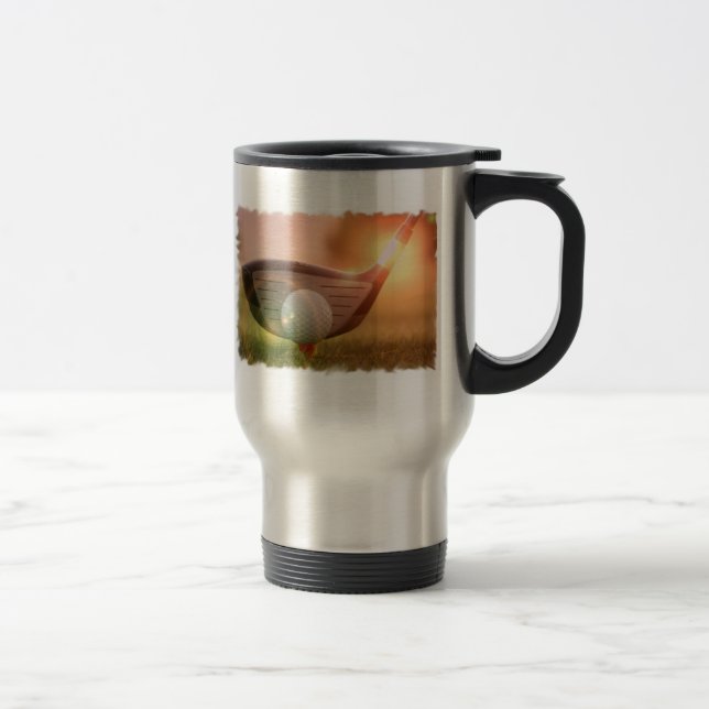 Golf Putter Stainless Mug (Right)