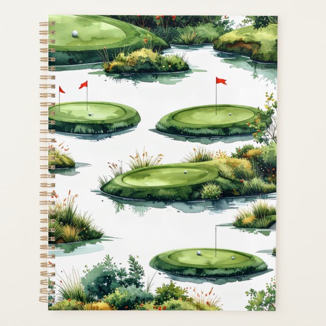 Golf Putting Green Planner (Front)