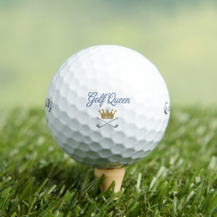 Golf Queen Golf Balls Elegant Gift for Women