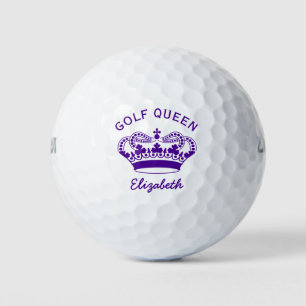 Golf Queen Purple Crown Balls